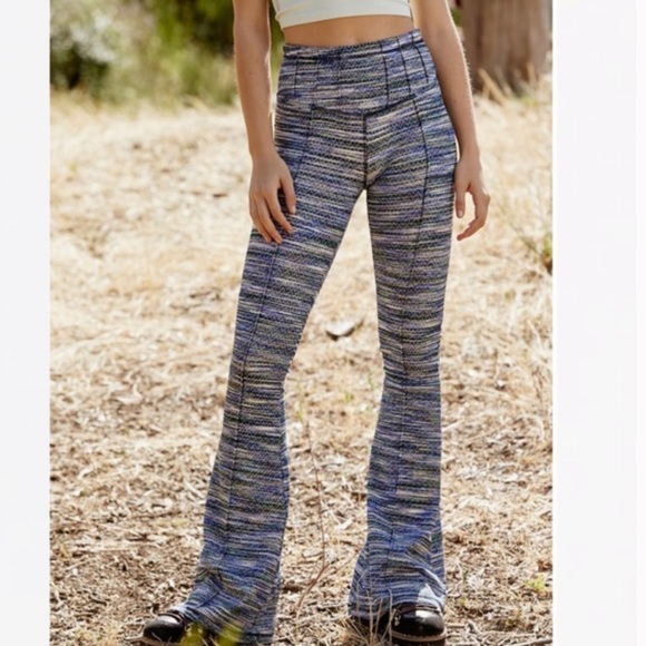 NWT FP Movement On It Flare Pants in Indigo